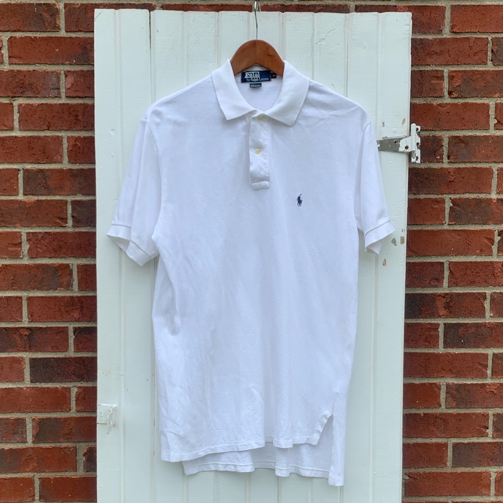 Ralph Lauren Vintage USA Classic White Polo Shirt